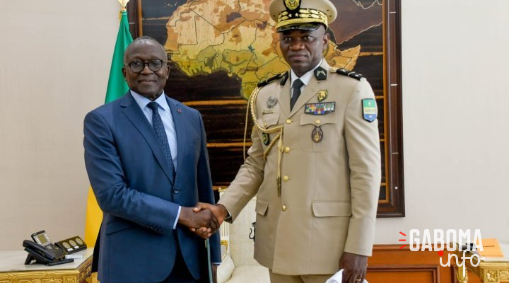 Le ministre du Pétrole et de la Santé chez Brice Clotaire Oligui Nguema