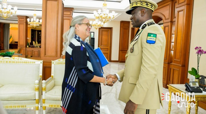 Oligui Nguema rencontre la coordinatrice des Nations Unies pour des discussions fructueuses