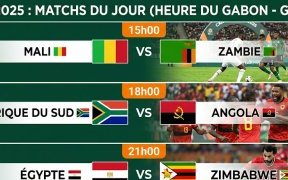 CAN 2025&nbsp;: Mali, Egypte, Afrique du sud en piste... les matchs prévus ce lundi 22 décembre