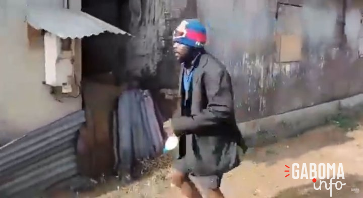 Un jeune gabonais ivre mort en pleine journée après avoir pris du vin de palme