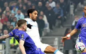 Ligue 1&nbsp;: Aubameyang muet, l’OM freiné dans son élan par Monaco