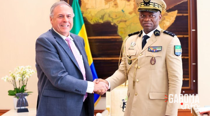 Le patron du groupe américain Vaalco chez Brice Clotaire Oligui Nguema