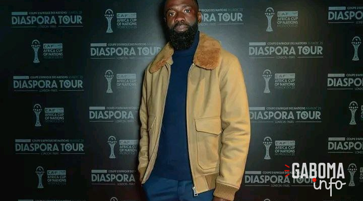 CAF Diaspora Tour : Bruno Ecuele Manga accueille le trophée à Paris