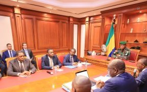 Une délégation de chefs d’entreprises chez Brice Oligui Nguema