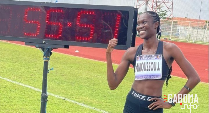Meeting interclubs du Cameroun&nbsp;: Josée Amoussou explose le record du Gabon sur 400 m en 55