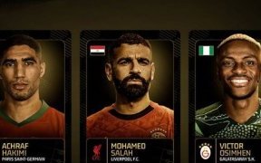 CAF Awards 2025&nbsp;: Denis Bouanga écarté de la short-list, Hakimi, Salah et Osimhen finalistes