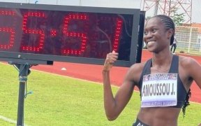 Meeting interclubs du Cameroun&nbsp;: Josée Amoussou explose le record du Gabon sur 400 m en 55