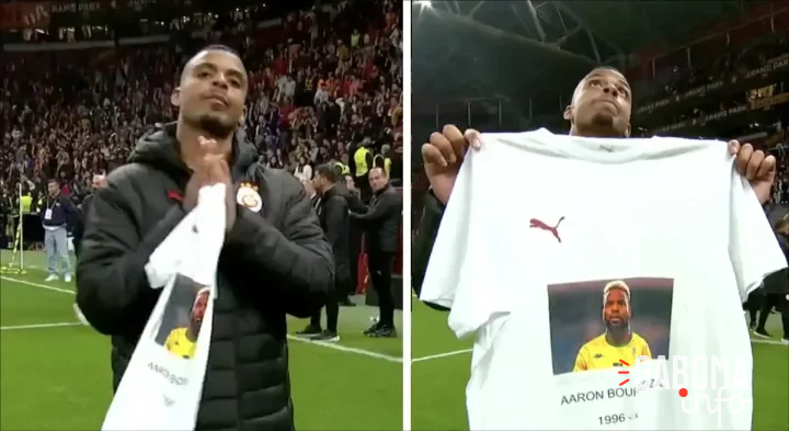 Super Lig&nbsp;: Mario Lemina rend hommage à Aaron Boupendza après la victoire de Galatasaray